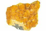 Intense Orange Calcite Crystal Cluster - Poland #228292-1
